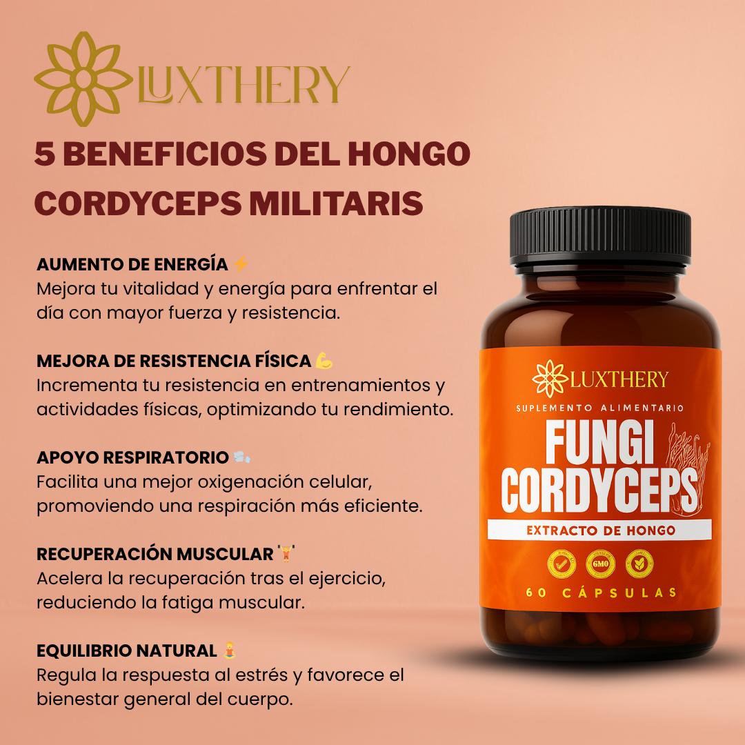 Cordyceps Premium: Energía, Defensa y Recuperación — Oferta Limitada