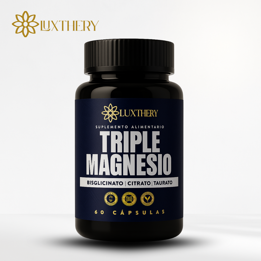 Triple Magnesio Premium: Descanso, Relajación y Vitalidad - Oferta Limitada