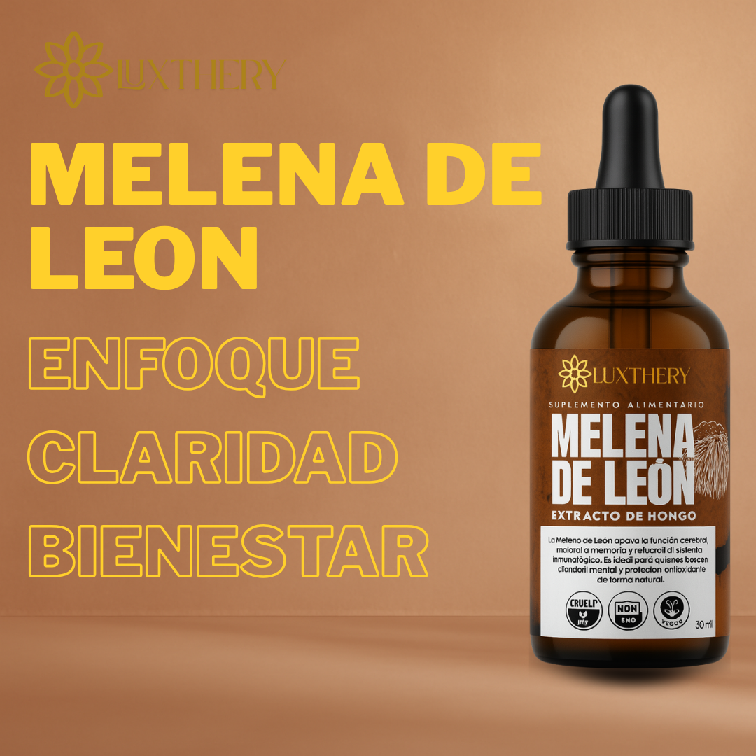 Extracto en gotas de Melena de León 3:1 - Enfoque, Claridad y Bienestar — Oferta Limitada
